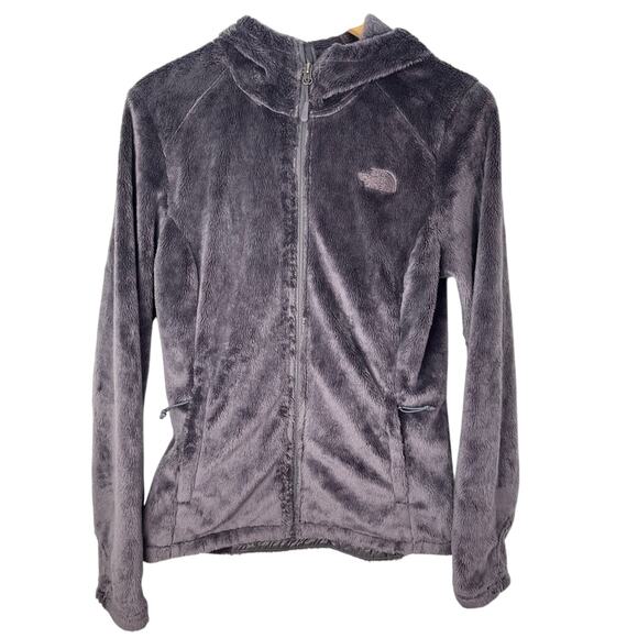 The North Face Sweaters - The North Face Women's Full Zip Lightweight Grey Fleece Hoodie